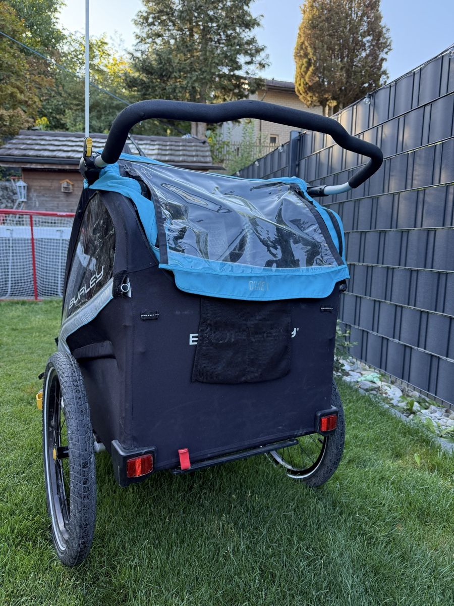 Burley Rimorchi: Burley D’Lite X Double + Jogger Kit Double – Usato da Aeschlen venduto da Geppi87 1