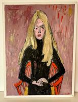 Original Ölgemälde von Albert Rüegg, 1970, Guter Zustand!