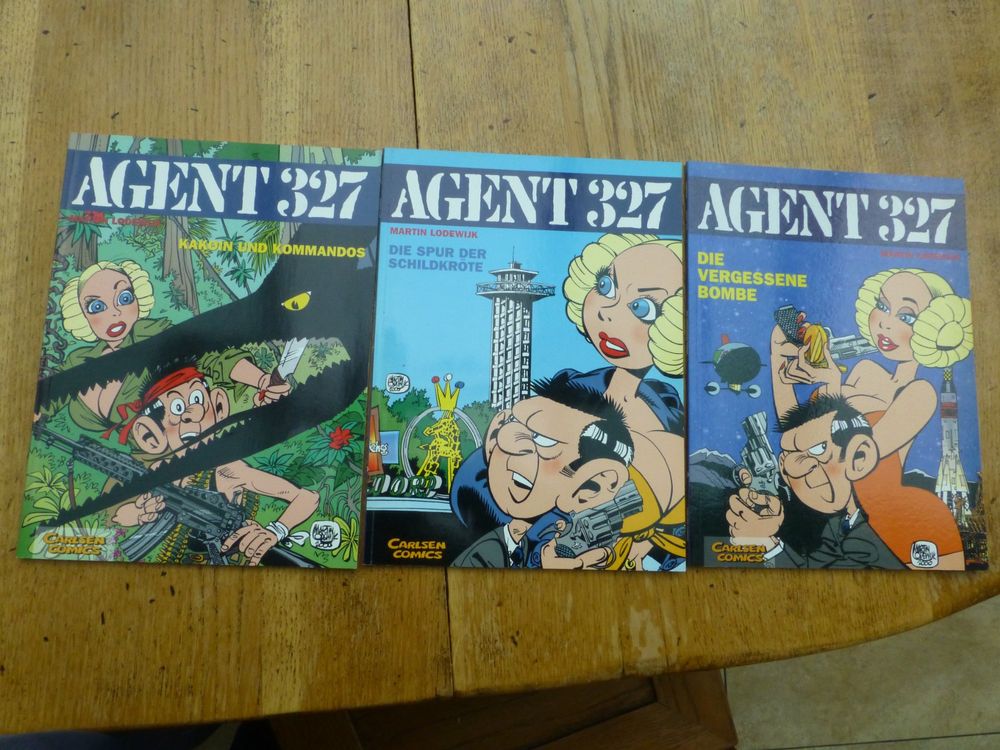 Comics AGENT 327 Band 1-8 von 1983 - 85 & Band 10-12 2002-03 | Kaufen ...
