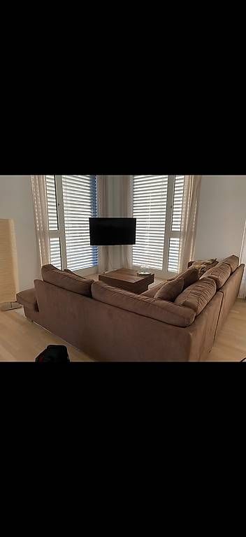 Sofas: Ecksofa braun Stoff – Gebraucht aus baar von may_8fwr 1