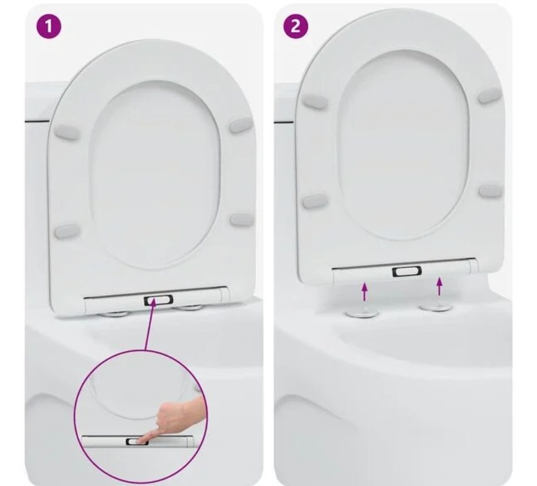 WC: Toiletten Deckel weiss Duroplast – Nuovo e nell'imballaggio originale da Wengi b. Büren venduto da NeReida88 3