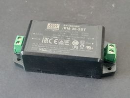 Netzteil Mean Well IRM-30-5ST 5V 6A, neu