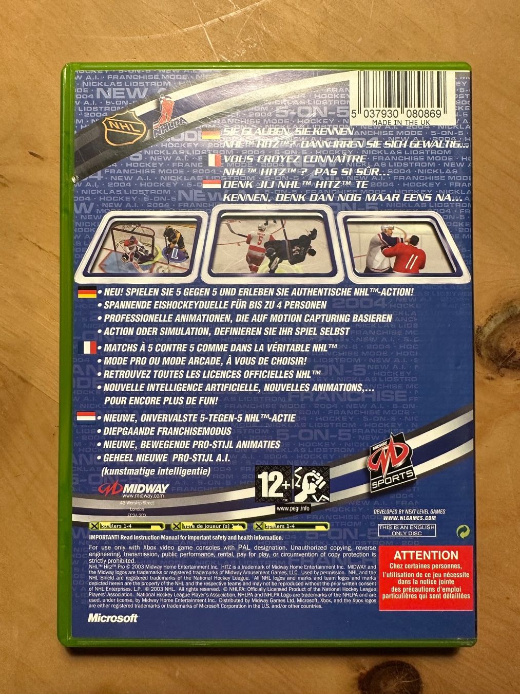Microsoft Spiele: NHL Hitz Pro für Microsoft Xbox – Gebraucht aus Kestenholz von Mad18 1