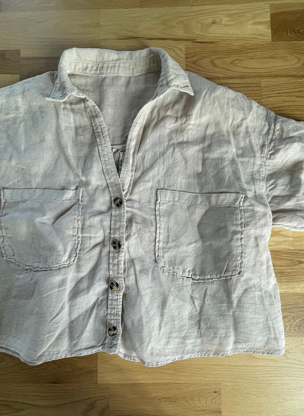 Camicette: Bluse beige, Grösse S – Usato da Burgdorf venduto da Crown. 1