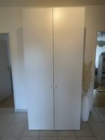 INTERIO Kleiderschrank weiss  220 cm hoch  viel Stauraum