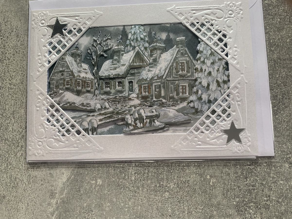 Karten: 3D-Karte Weihnachten – Neu und originalverpackt aus Amriswil von SCHLOSSGEISTLI