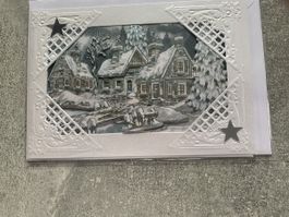 3D-Karte Weihnachten