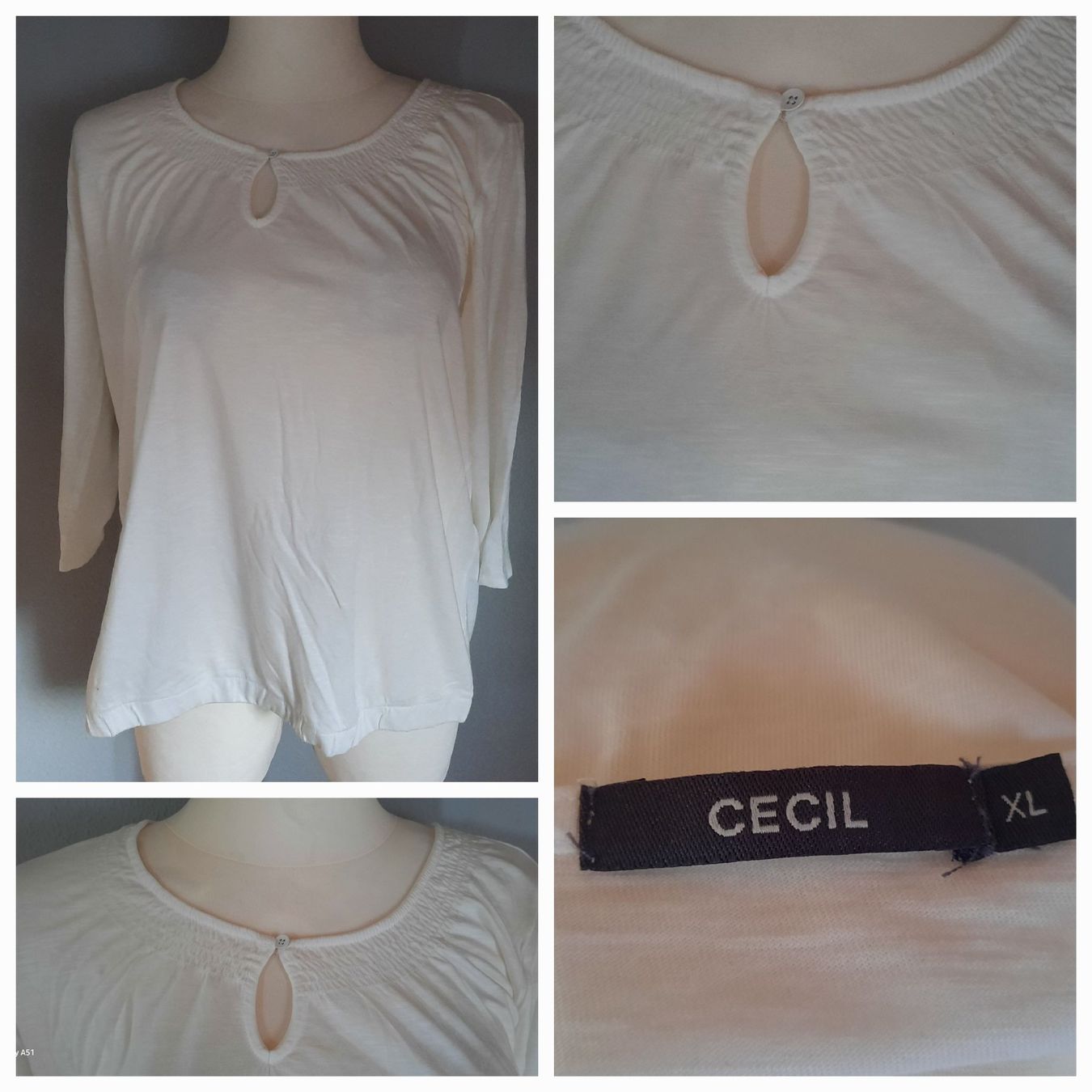 Cecil T-shirt: ***CECIL*** Shirt weiss XL – Nuovo (secondo la descrizione) da Wädenswil venduto da H2H_Secondhandshop