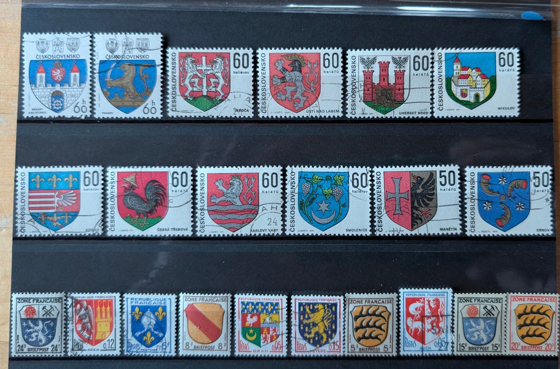 Tutti i francobolli: Lot Marken mit Wappen – Nuovo (secondo la descrizione) da Hittnau venduto da stamps_and_coins