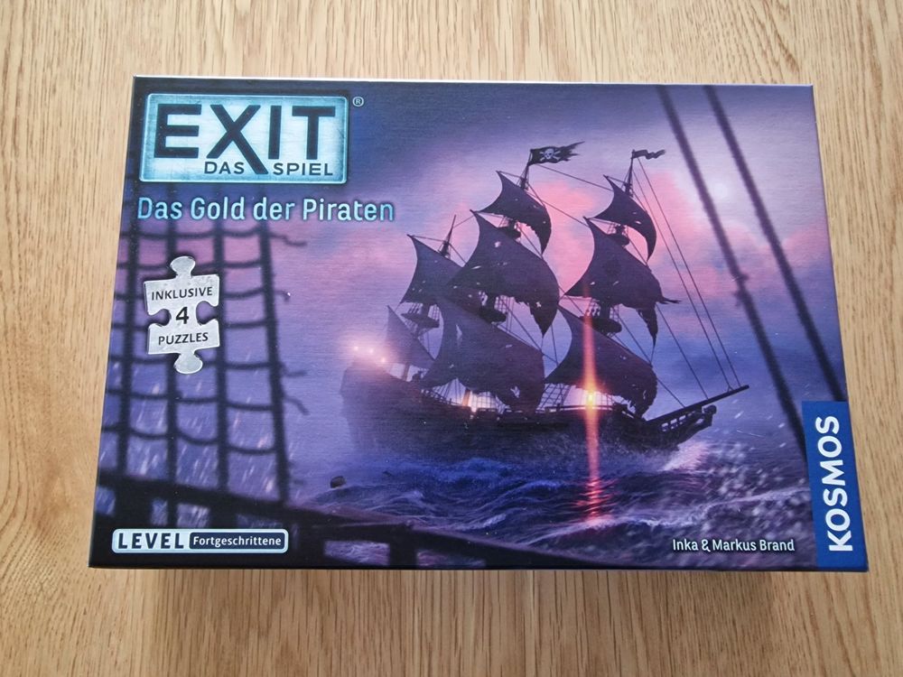 Kosmos EXIT Il Gioco + Puzzle: Il Tesoro Dei Pirati – Gioco Da Tavolo Cooperativo