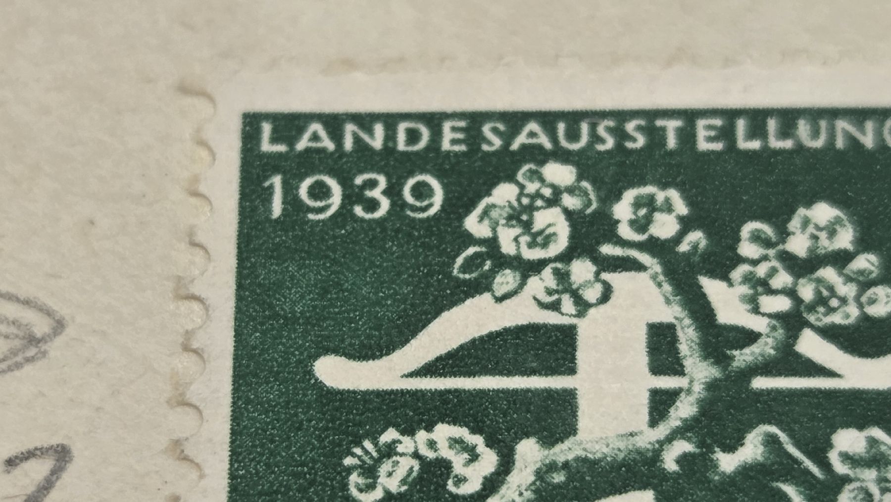 Tutti i francobolli: 1939 Landi Felfpostbrief mit Retusche – Usato da Arni AG venduto da Moth68 2
