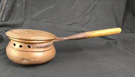 Antiker Bettwärmer 23 cm