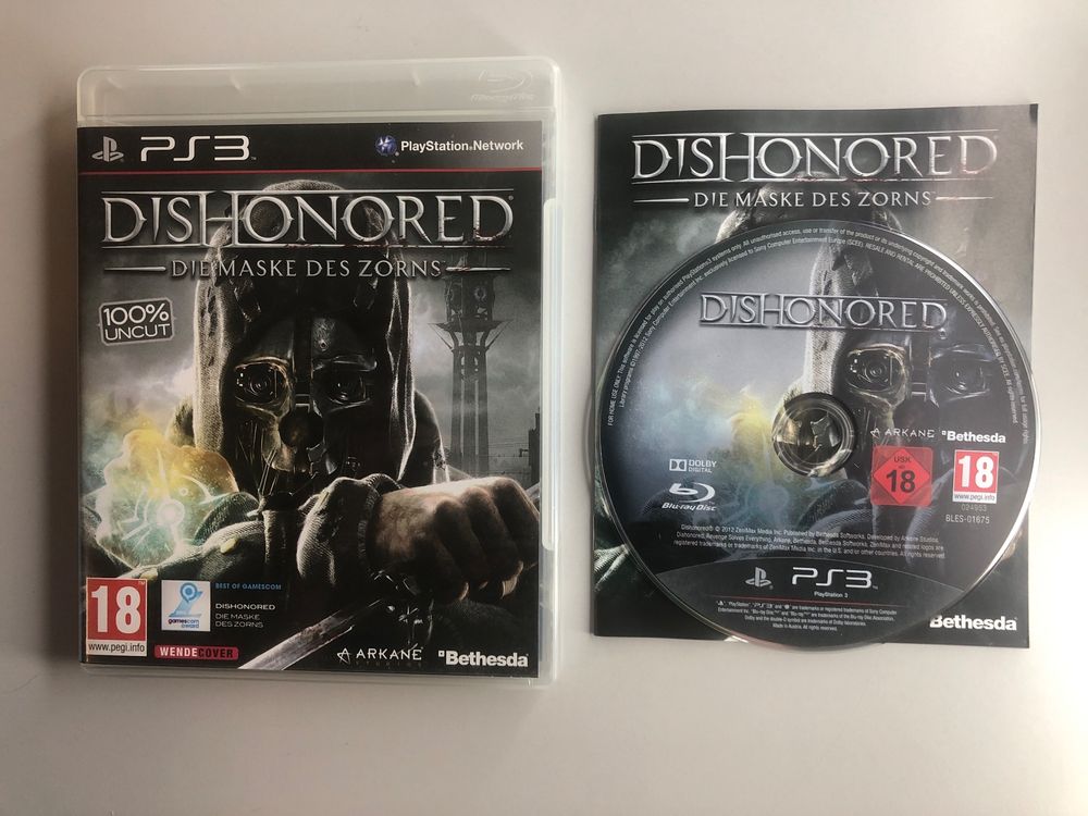 Dishonored Die Maske des Zorns PS3 Kaufen auf Ricardo