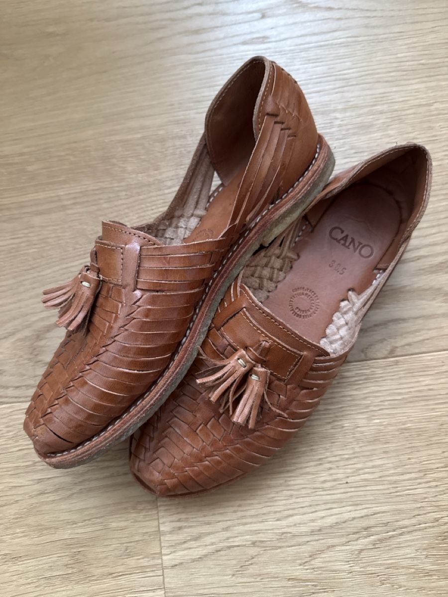 Scarpe da donna: Cano Leder Sommerschuhe 38.5 – Usato da Steg VS venduto da Billakruuu 1