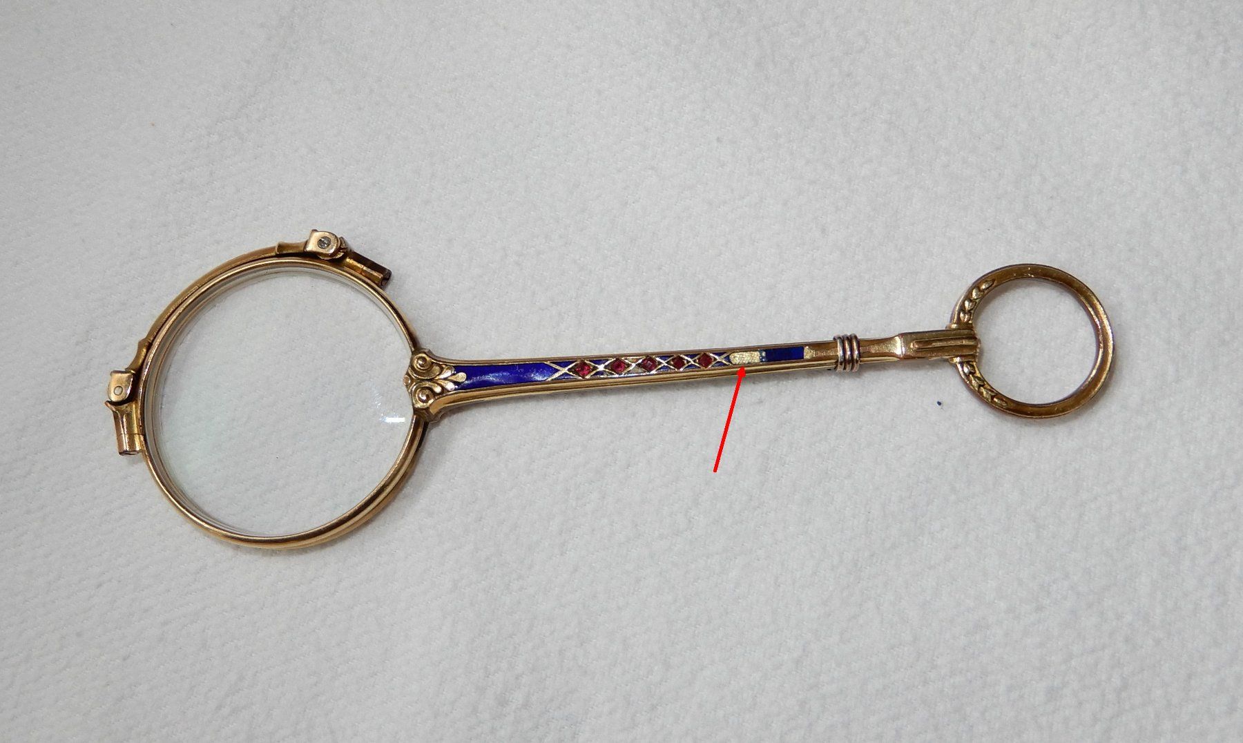Lunettes & Verres: Lorgnette bzw. Stielbrille  ca. 1900 – D'occasion à Trasadingen par Traadinger 2