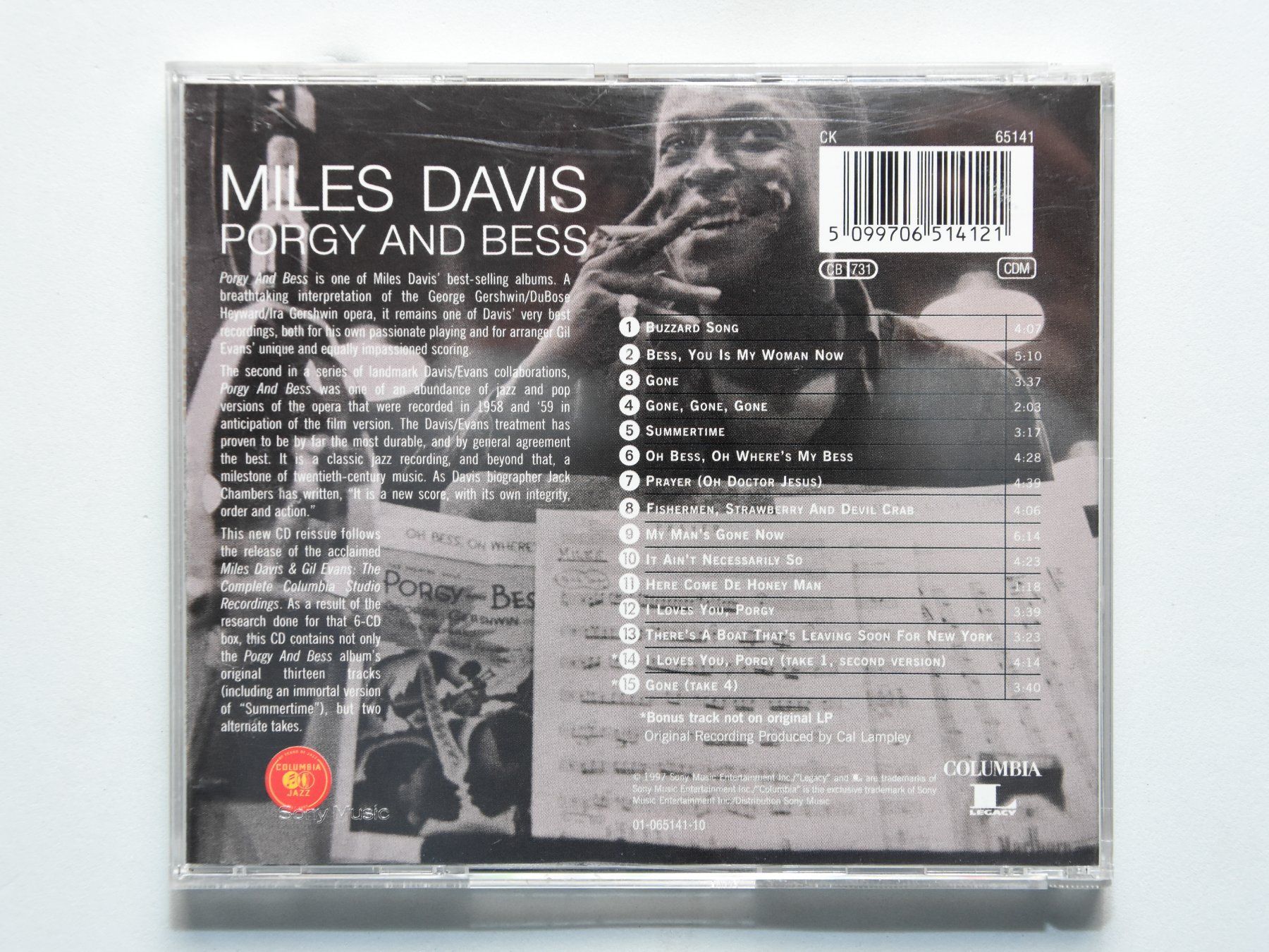 CD: Miles Davis - Porgy and Bess – Usato da Belmont-sur-Yverdon venduto da ag97 2