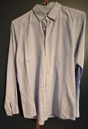 Herren Hemd BOSS Slim Fit Grösse 41 Hellblau