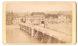 Fotografie Basel, Rheinbrücke mit Klein