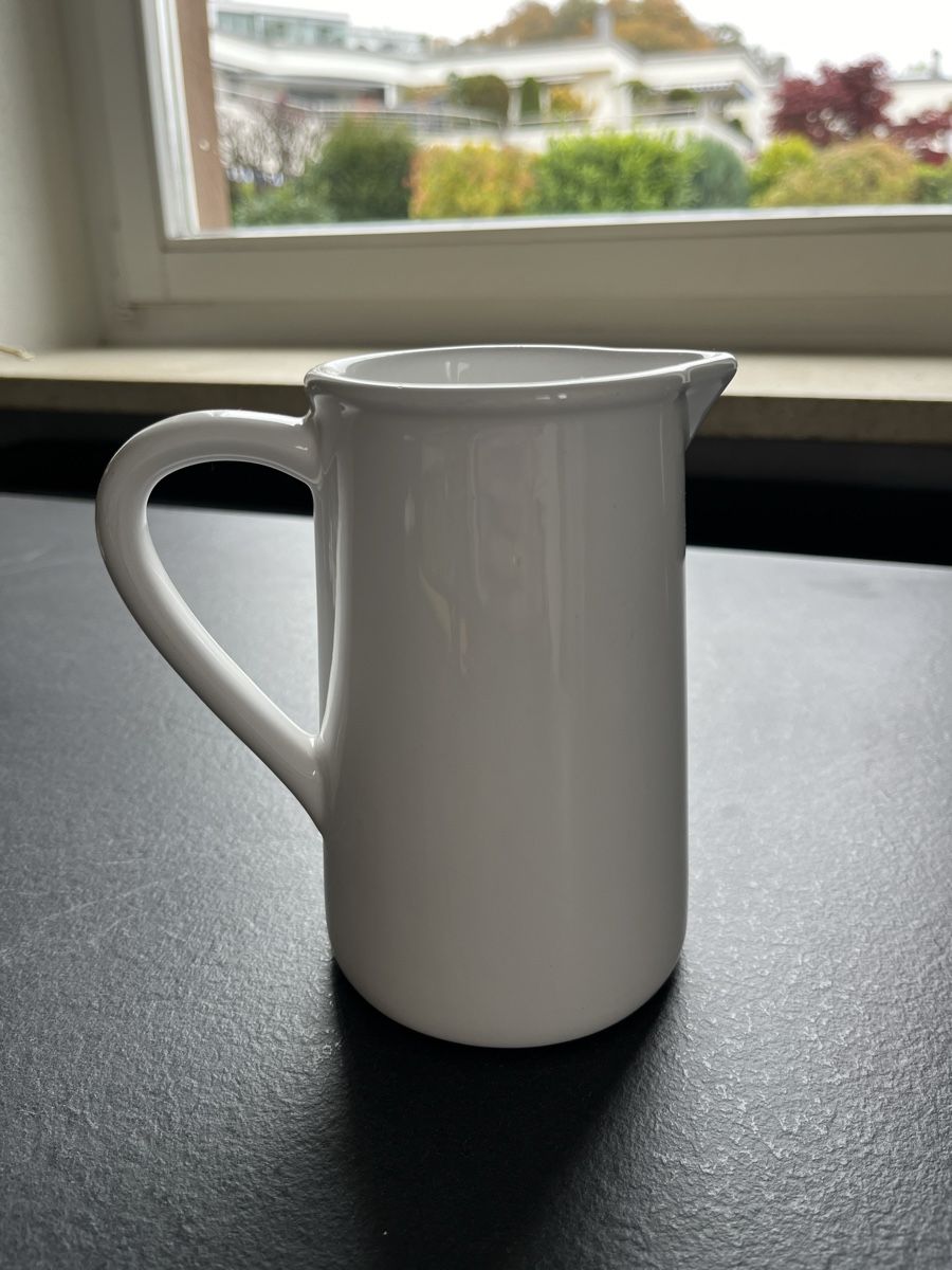 Caraffe: ASA Selection Milchkaffeekrug, weiss – Usato da Wettingen venduto da flo_vst7