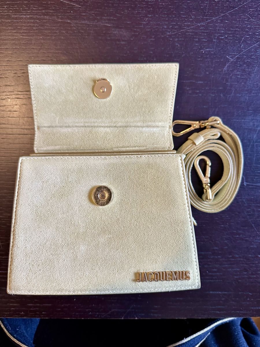 Jacquemus Borse da donna: Sac à main Jacquemus-Le Chiquito vert pâle. – Usato da Genève venduto da Tom6 6