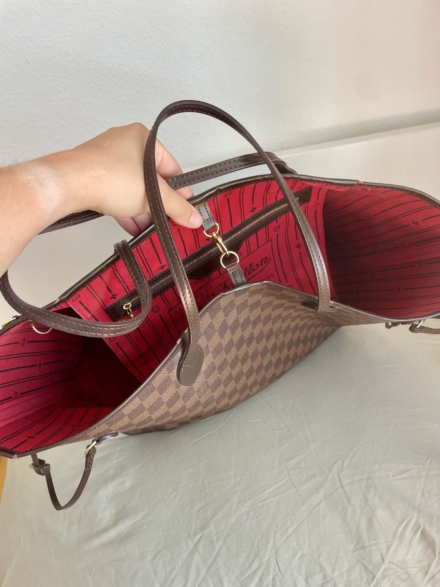 Louis Vuitton Borse: Louis Vuitton Neverfull GM Damier, NP 1820.-, gebraucht – Usato da Zürich venduto da Carlajimena 4
