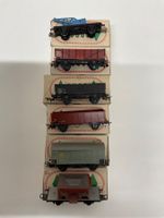 Buco H0, Konvolut an 6 diversen Güterwagen, Bespielt
