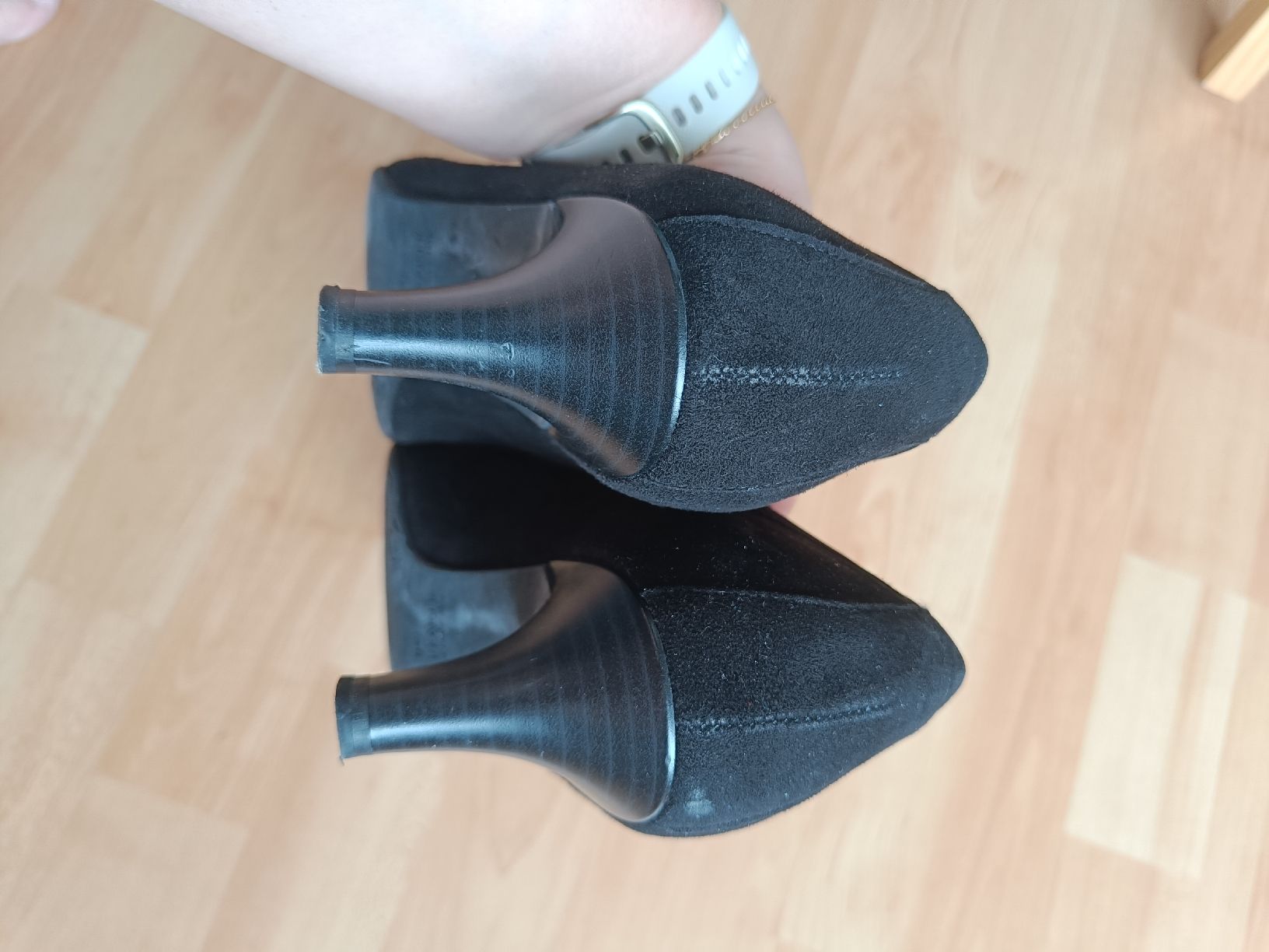 Kaiser Scarpe da donna: Peter Kaiser Echtleder Pumps Schwarz Gr. 5 bzw. 38 – Usato da Lenzburg venduto da Valflo02 2