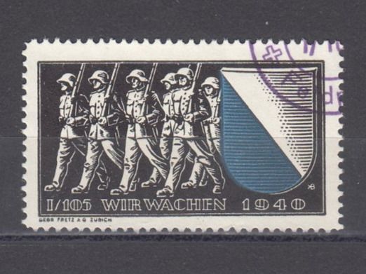 Tutti i francobolli: Infanterie Wi 525 gestempelt – Usato da Bürglen TG venduto da StampGraf