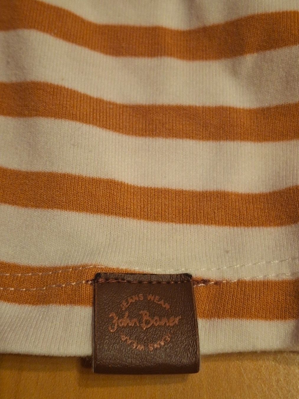 Pullover & Sweatshirts: Pull marinière avec capuchon taille 40/42 marque John Baner – Gebraucht aus Villiers von san_jn5w 3