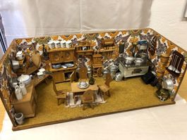 Antike Puppenstube/Küche, Spielzeug
