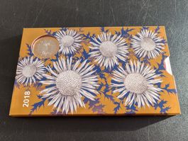 Münzsatz - Silberdistel 2018 (Stempelglanz)
