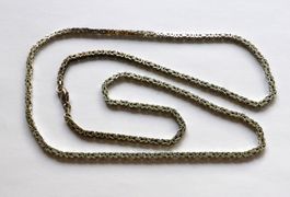Königskette - SILBER, L= 80cm, 3.1x3,1mm, 46g - Ag 925