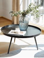 Runder Couchtisch schwarz von Westwing