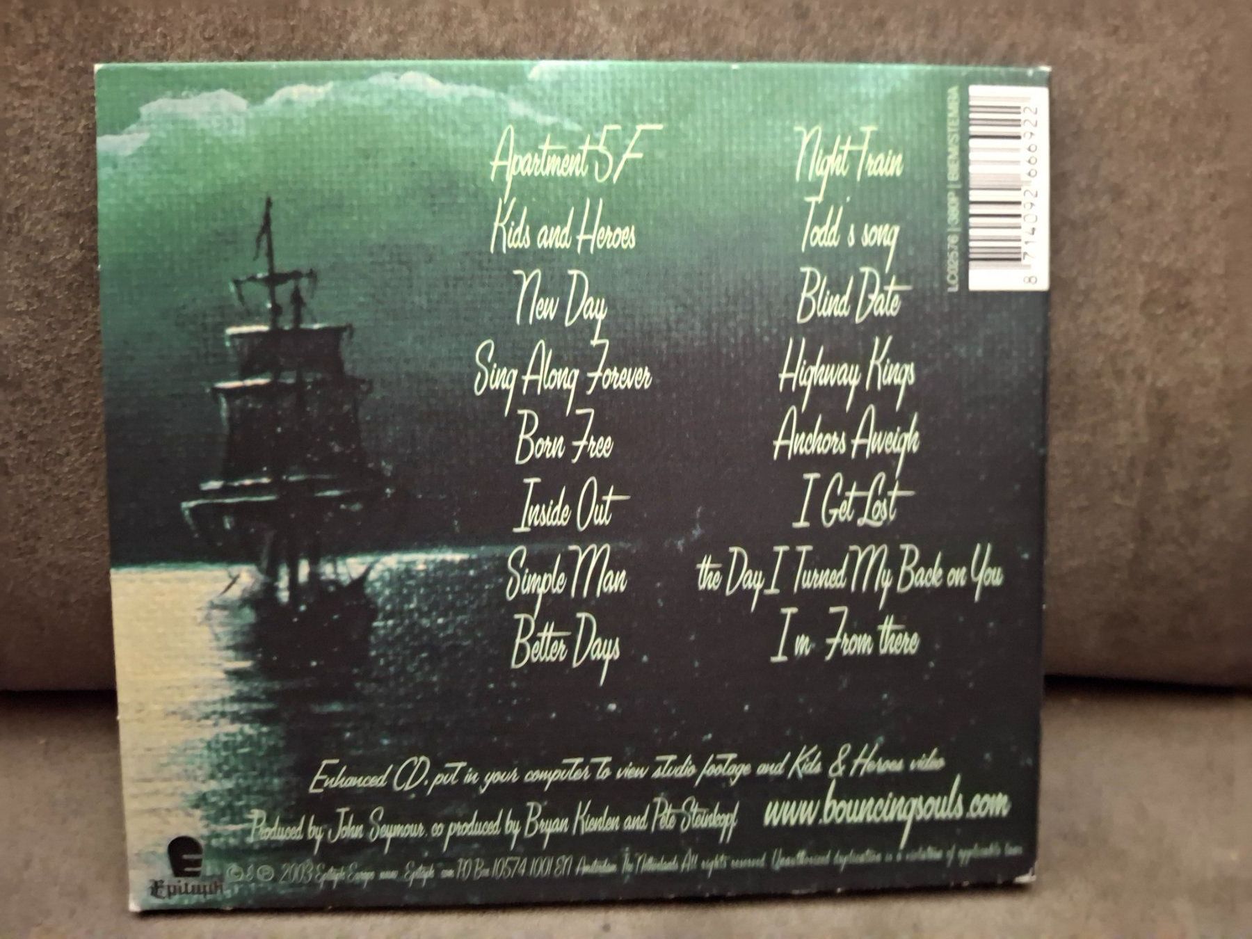 CDs: The Bouncing Souls – Anchors Aweigh – Gebraucht aus St.Gallen von CD_jalamusic 1