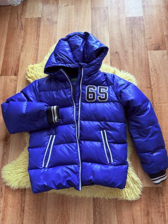 Winterjacke Benetton, Gr. 150cm (11-12 J.) Top Zustand!