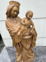 Maria mit Kind holz H ca 51 Cm Madonna geschnitzt