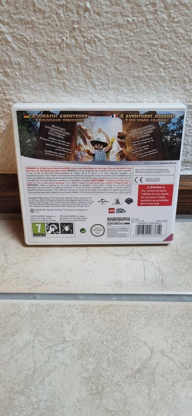 Nintendo Spiele: Nintendo 3DS - Lego Jurassic World – Gebraucht aus Münsingen von Heroism2010 1