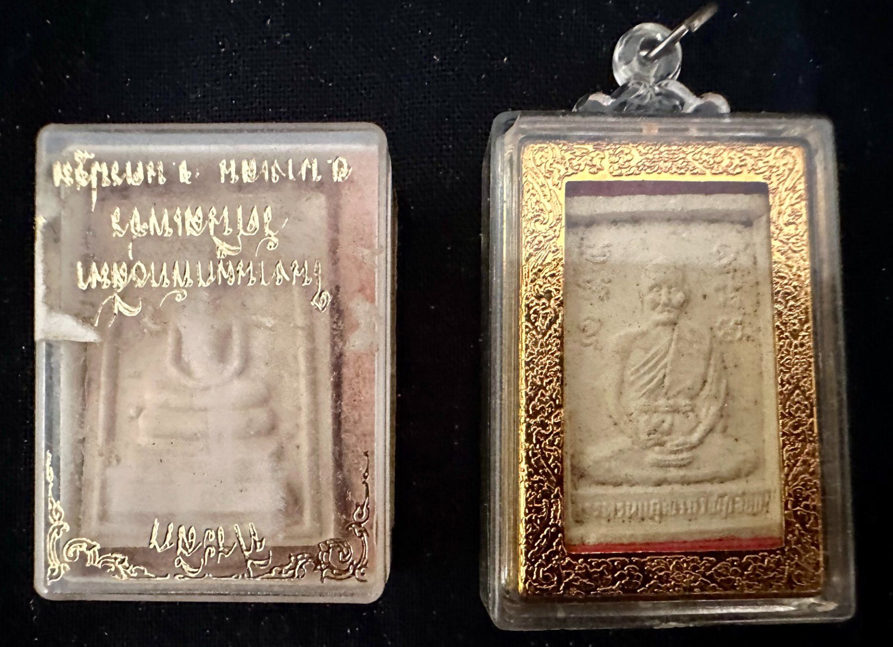 Skulpturen & Statuen: 2 buddhistische Thai Talismane Amulette – Gebraucht aus Basel von chinarh891