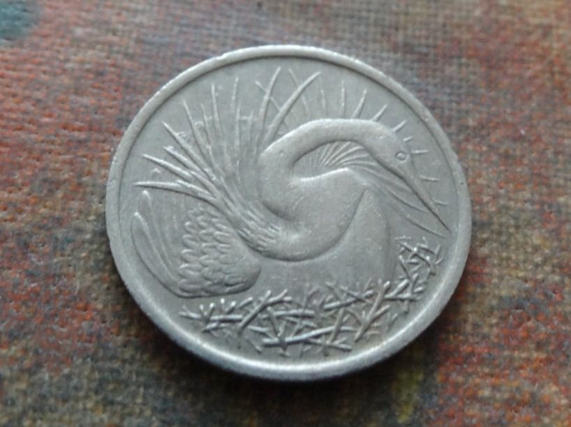 Tutti le monete: SINGAPOUR  5  Cents  1967 – Usato da Romanel-sur-Lausanne venduto da Swift13