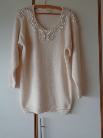 wunderschöner Pullover mit 55% Seide