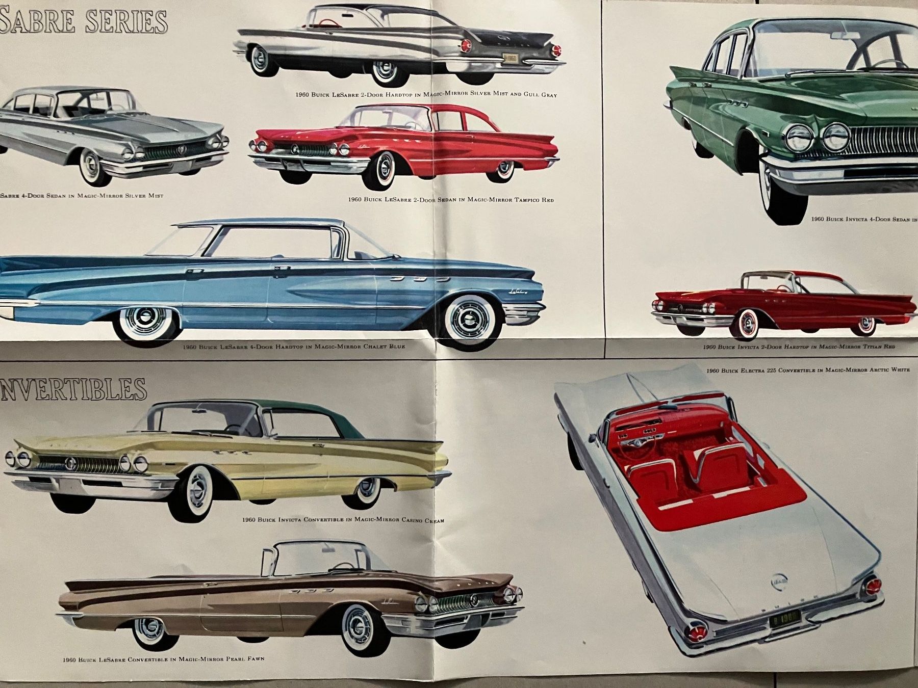 Buick Automobili: Buick Turbine Drive Models 1960 - Original-Prospekt – Usato da Malans GR venduto da Chueche427 2