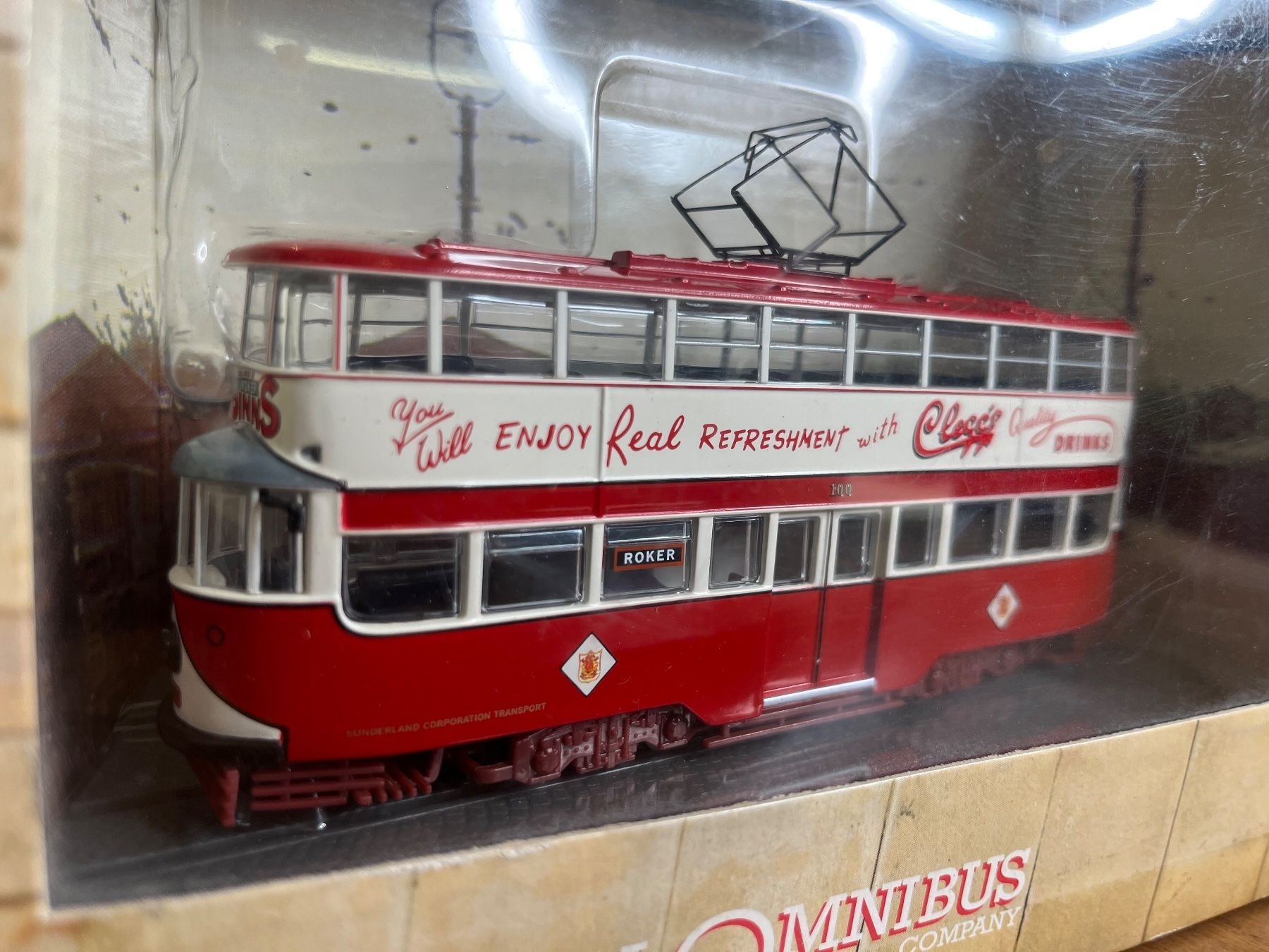 Kit di modellismo & Modellini statici: Corgi Original Omnibus Company Tram – Usato da Otelfingen venduto da Yossi-68 4