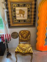 Gianni Versace Stuhl, Barock Stil Goldfarben Atelier Versace