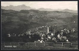 AK Rehetobel, Ortsansicht, 1925