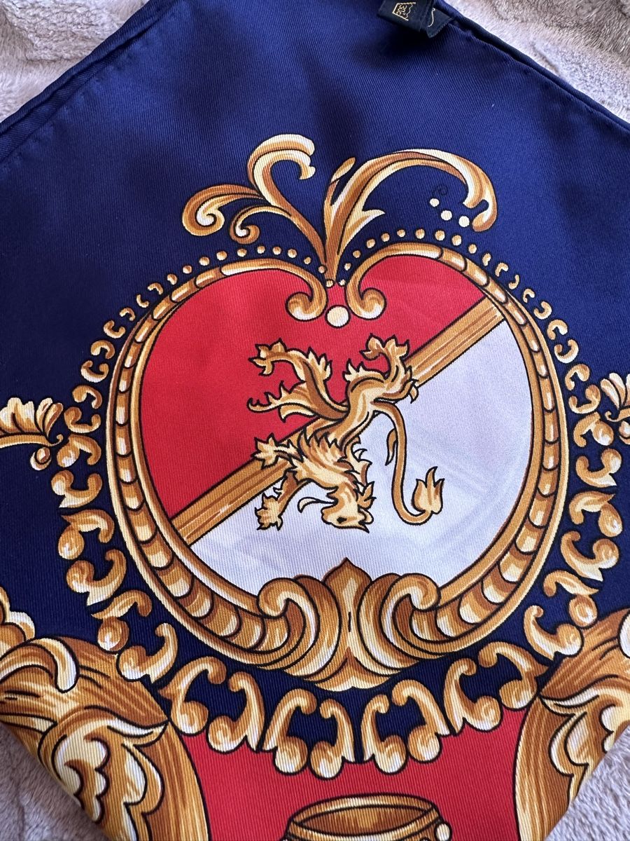 Foulard & Sciarpe: Reine Seide Seidentuch ca 90x90 – Nuovo (secondo la descrizione) da Herbriggen venduto da Sehrazade 6