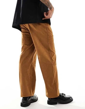 Clay Patchwork Trousers