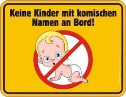 Schild - Keine Kinder