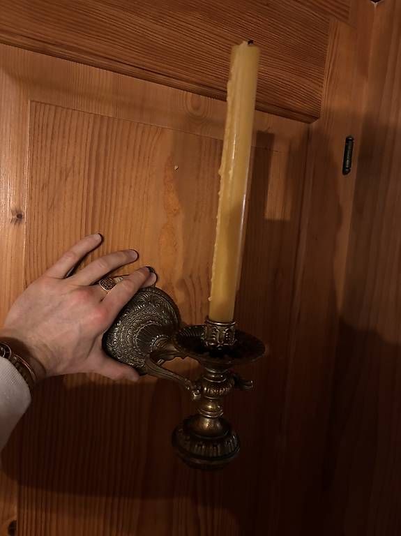 Lampade: Messing Wandleuchter Kerzenhalter – Usato da Laupen ZH venduto da atmagym 1