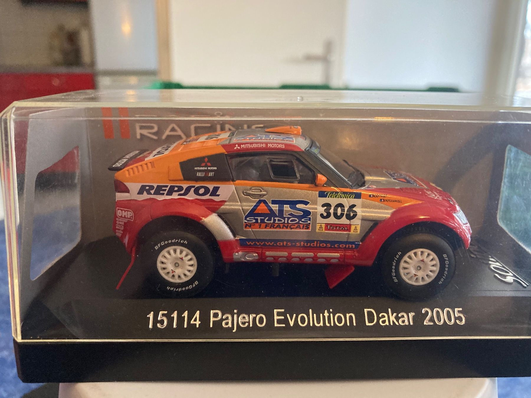 Solido Modellini d'auto: Pajero evo Dakar 2005 Solido 1/43 – Usato da Versoix venduto da Jeannot57