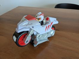 Paw Patrol Moto Pups Motorrad mit Wildcat Figur - Selten!!